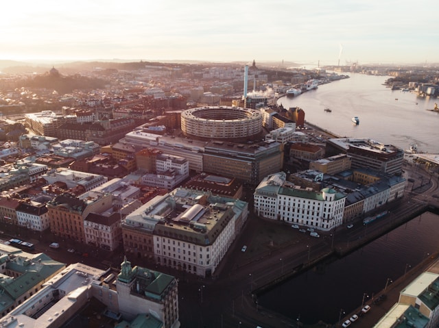 Utsikt över Göteborg - Fastigheter